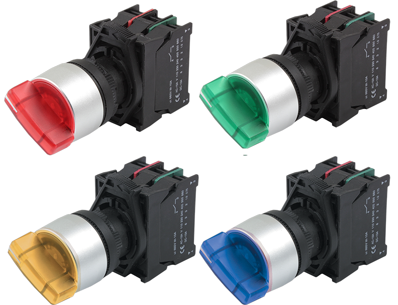 Переключатель c подсветкой AR-LA800E-BLSM