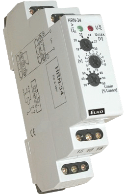 Реле контроля напряжения HRN-34