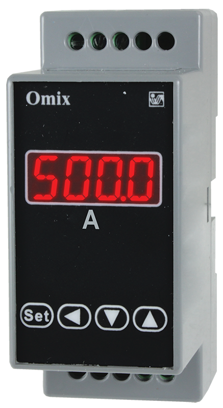 Амперметр постоянного тока на DIN-рейку Omix D2-DA-1-0.5