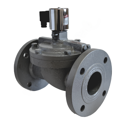 Электромагнитный клапан с ручным дублером SMART HF65033 DN65