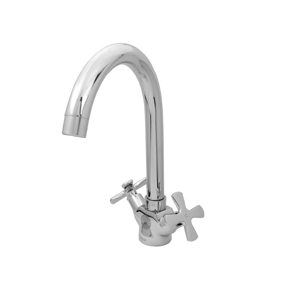 Смеситель для кухни Raiber Main R2203 с двумя рукоятками